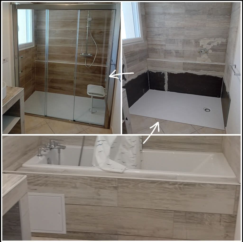 Installation salle de bain PMR par plombier Capestang