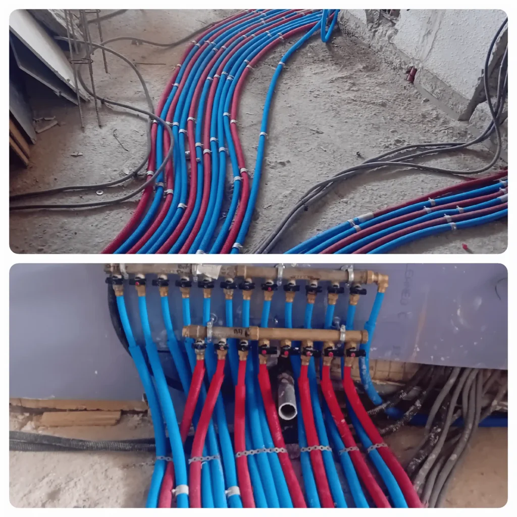Installation tuyauterie multicouche - plombier chauffagiste Béziers
