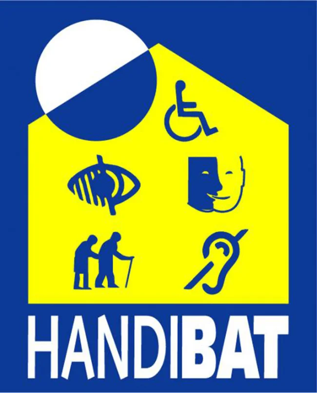 Label Handibat plombier Béziers environs - Goutte d'O
