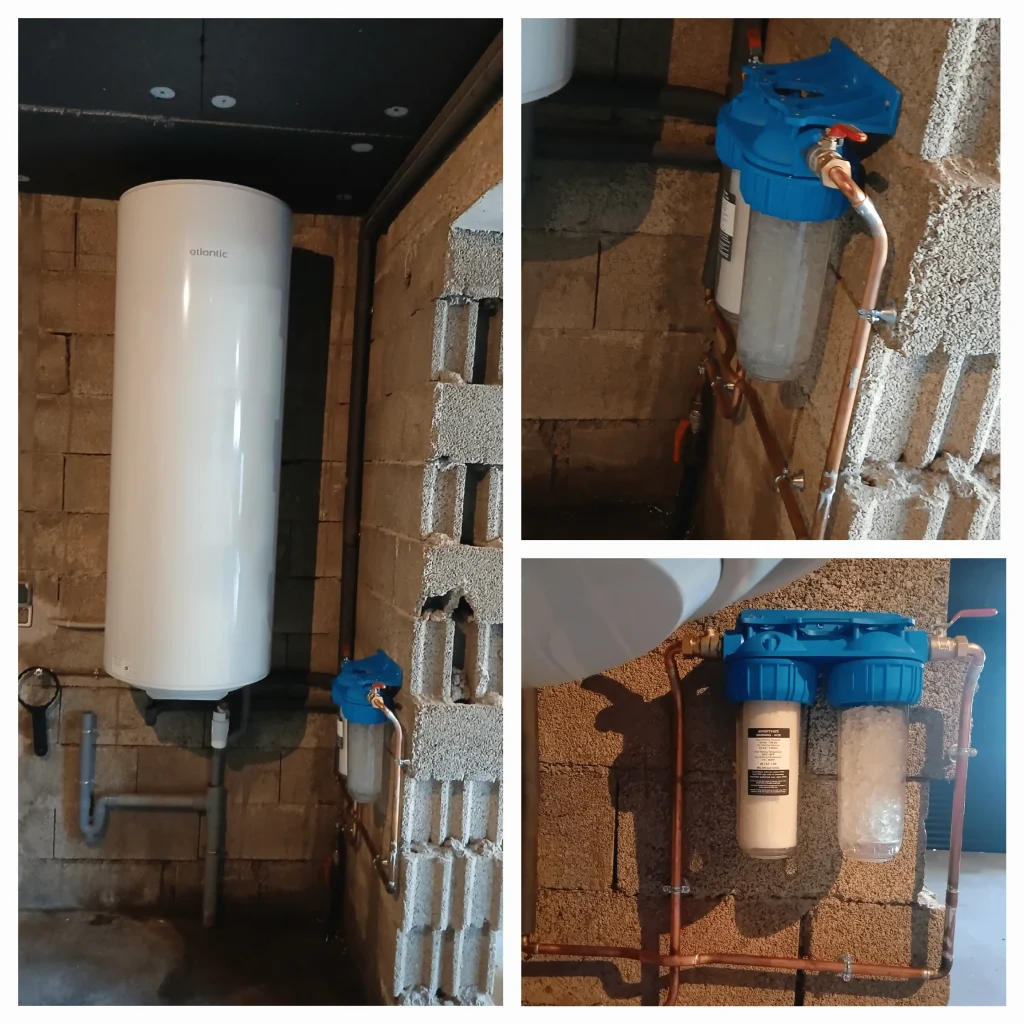 Installation chauffe-eau et filtration d'eau - plombier chauffagiste à Cazouls-lès-Béziers